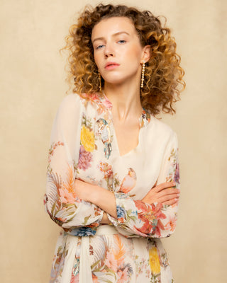 vestido corto flores 2