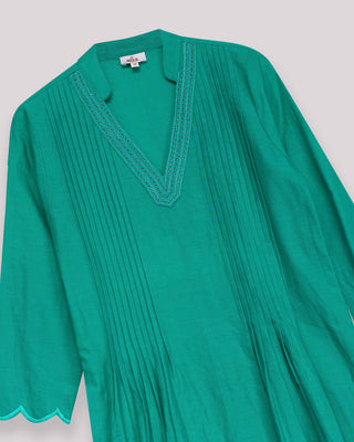 vestido corto fluido 8