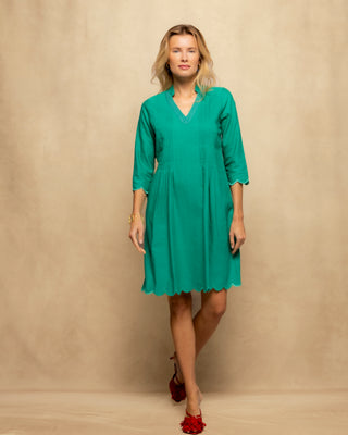 vestido corto fluido 1