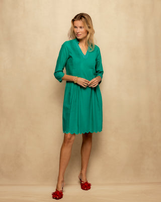 vestido corto fluido 3