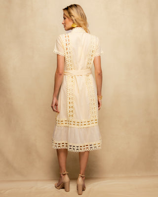 vestido midi amarillo 6