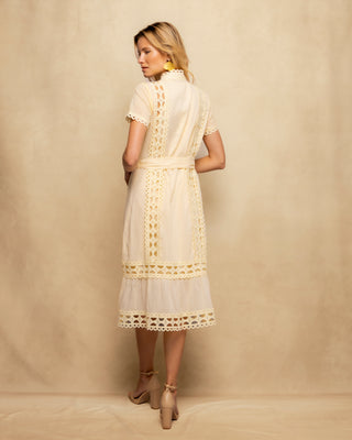 vestido midi amarillo 7