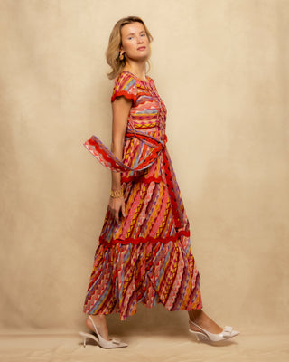 vestido estampado etnico largo 5