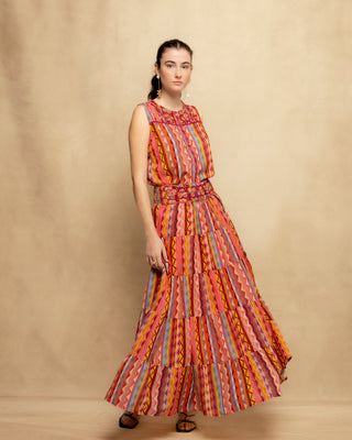 falda estampado etnico 1