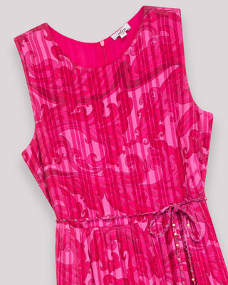 vestido midi fucsia 7