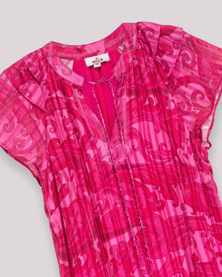 vestido corto con volantes 7