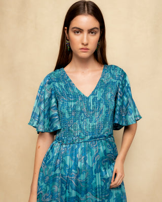 vestido nido de abeja 2