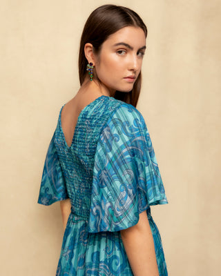 vestido nido de abeja 5