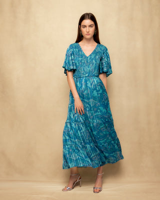 vestido nido de abeja 1