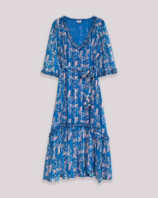 vestido largo escote pico 7