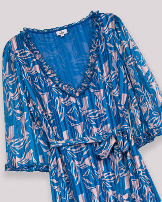 vestido largo escote pico 8