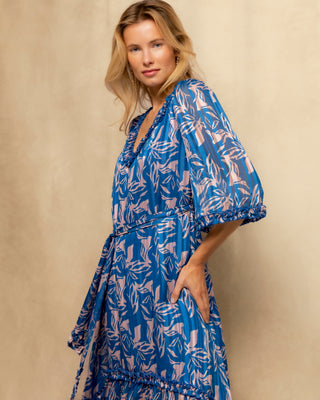 vestido largo escote pico 3