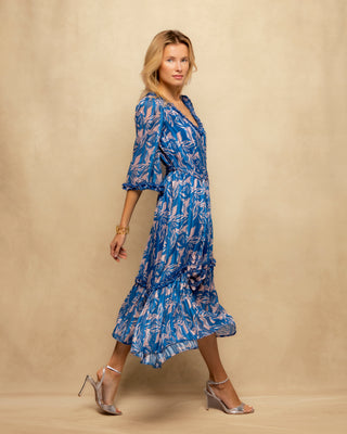 vestido largo escote pico 1