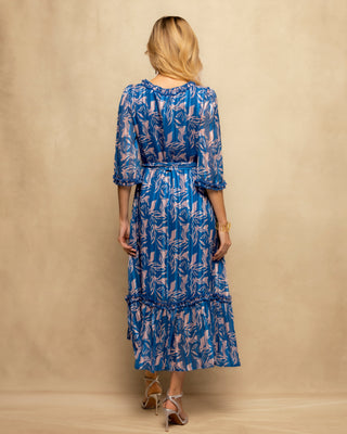 vestido largo escote pico 6