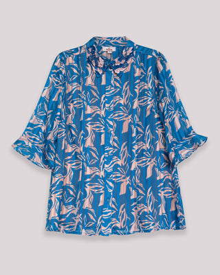 blusa azul bordada 7