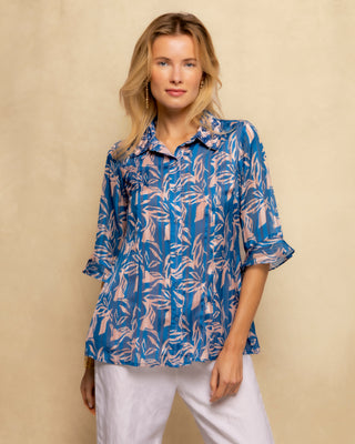 blusa azul bordada 4