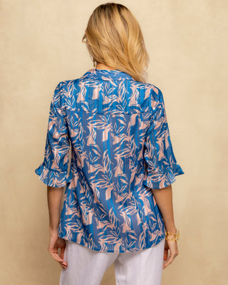blusa azul bordada 6