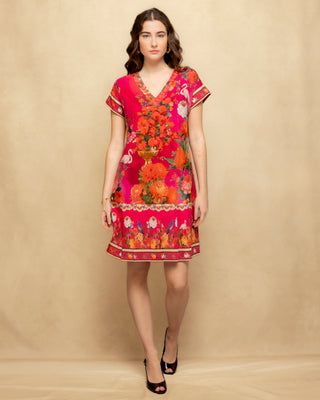 vestido estampado en flores 1