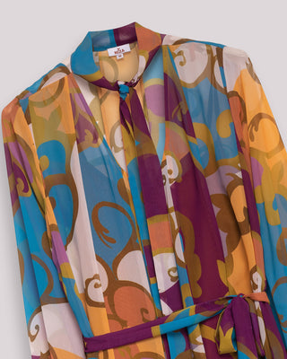 vestido estampado manga larga 8