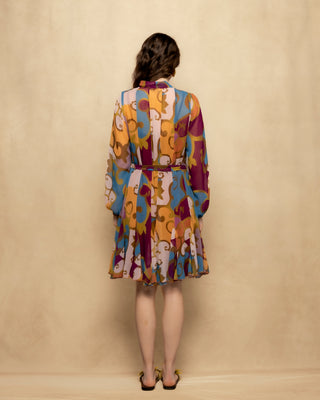 vestido estampado manga larga 6