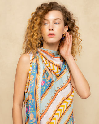 vestido largo sin mangas 2