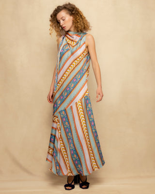 vestido largo sin mangas 4