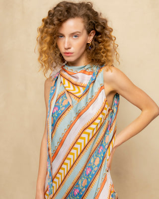 vestido largo sin mangas 5