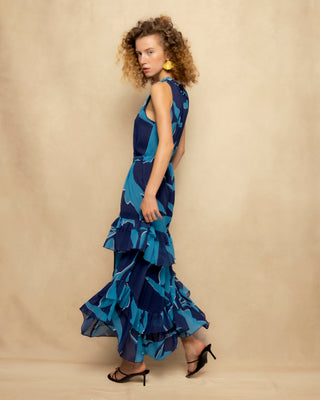 vestido azul petroleo 7
