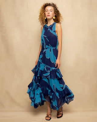 vestido azul petroleo 1