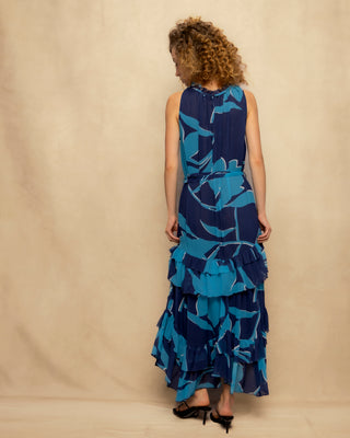 vestido azul petroleo 6
