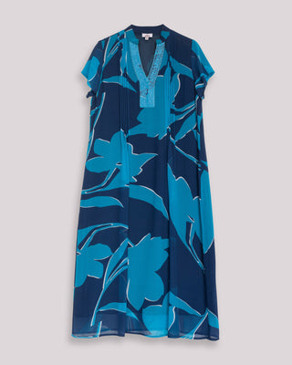 vestido midi azul 7
