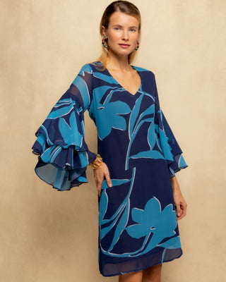 vestido corto de manga larga 2