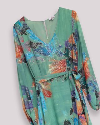 vestido verde largo 9