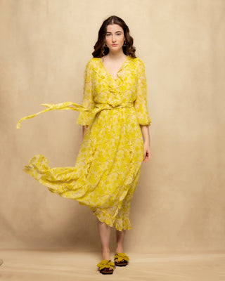 vestido largo con mangas 4