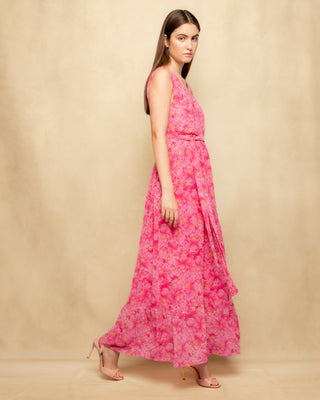 vestido flores rosa 5