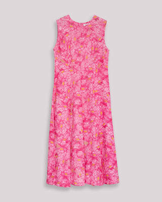 vestido midi rosa 10