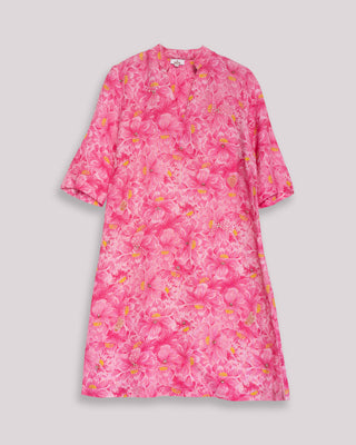 vestido corto rosa 9