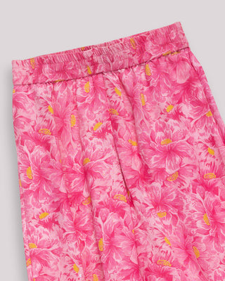 pantalon fluido estampado rosa 10