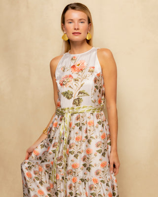 vestido satinado beige 3