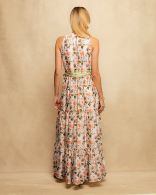 vestido satinado beige 5