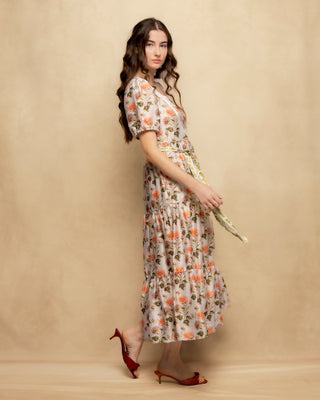 vestido estampado midi 2