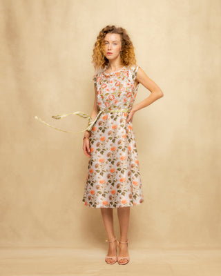 vestido corto satinado 1