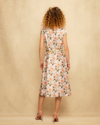 vestido corto satinado 5