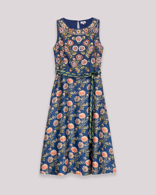 vestido corto azul 7