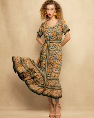 vestido midi evase 1