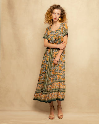 vestido midi evase 4