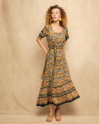 vestido midi evase 3