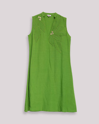 vestido verde oliva 7