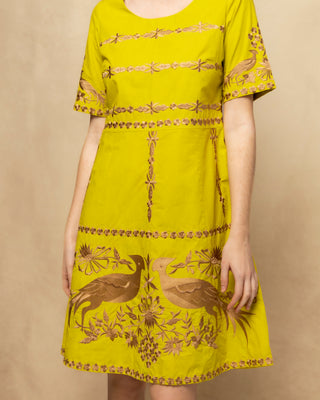 vestido verde lima 2