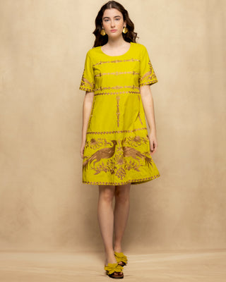 vestido verde lima 1